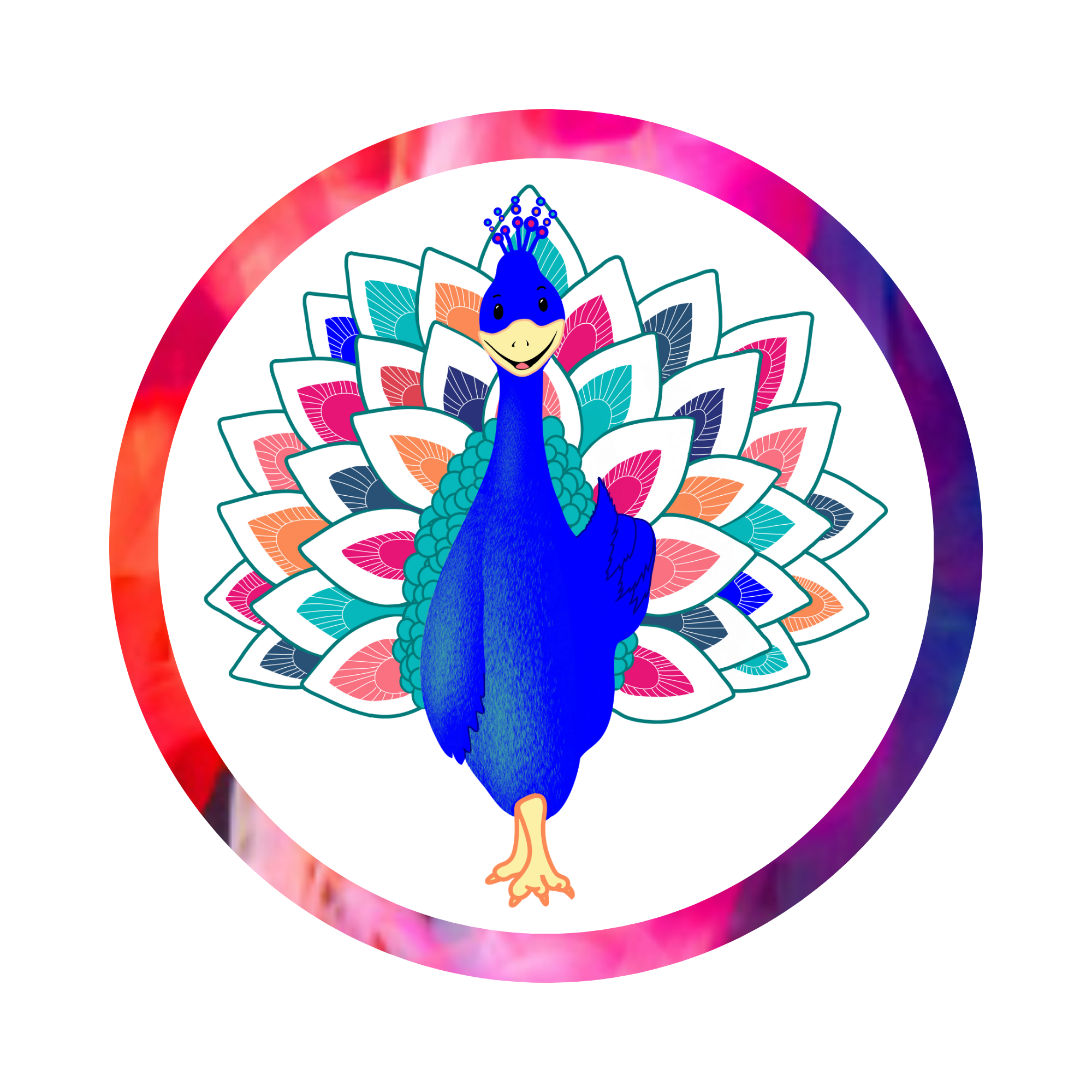 Affirmation Cards For Kids - Pax the Peacock